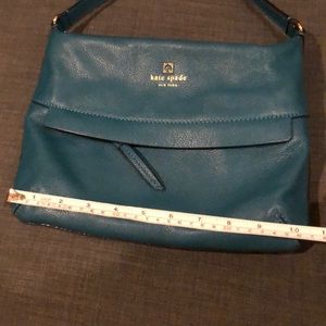 Kate spade beautiful Green/Blue leather bag.